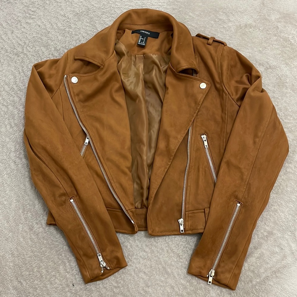 F21 Suede Jacket